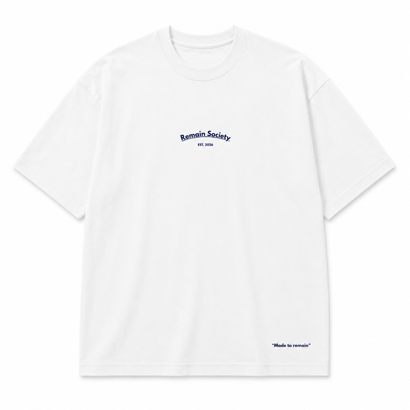 Camiseta Blanca “Chase Rack$ Not Love”, frente