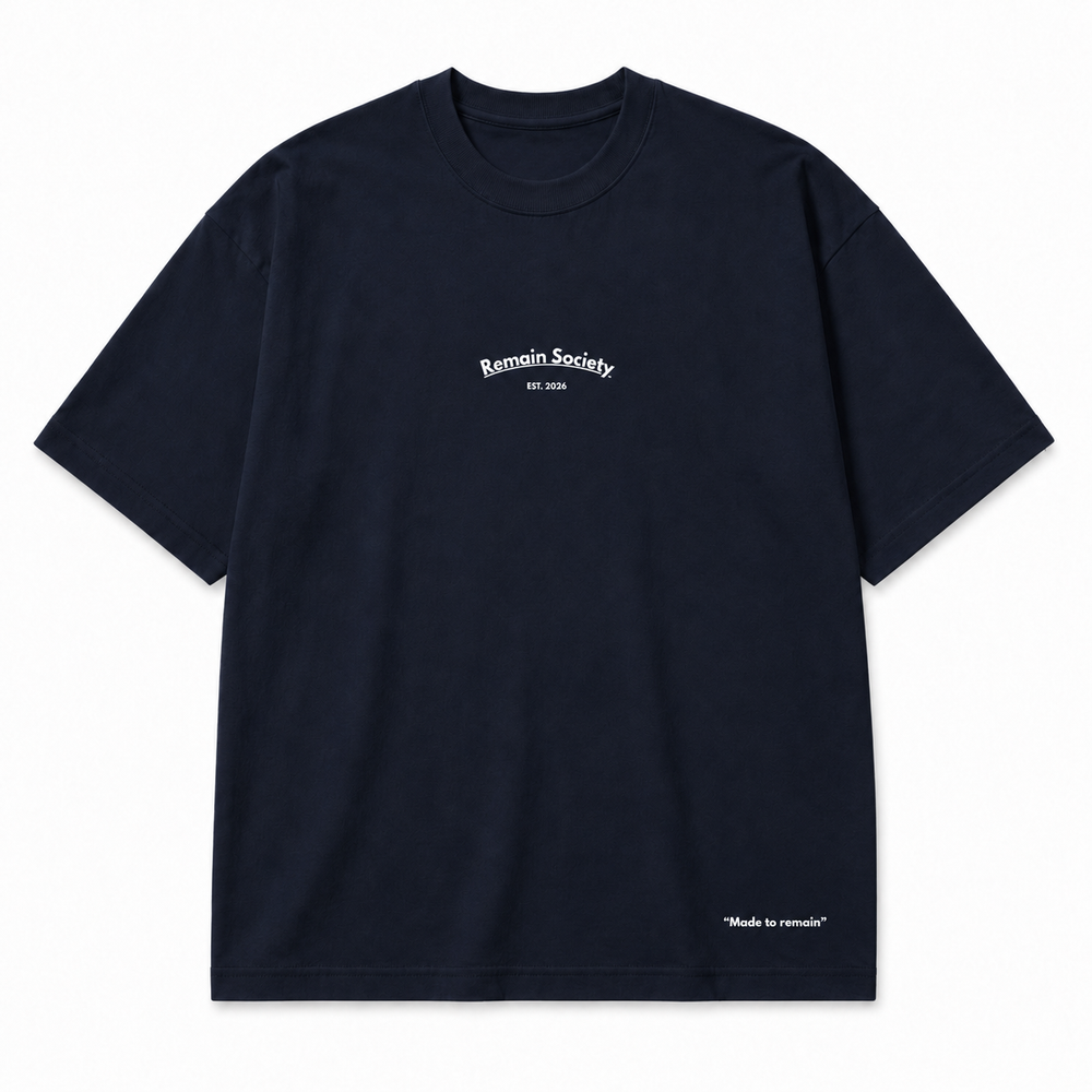 Camiseta Azul Marino “Chase Rack$ Not Love”